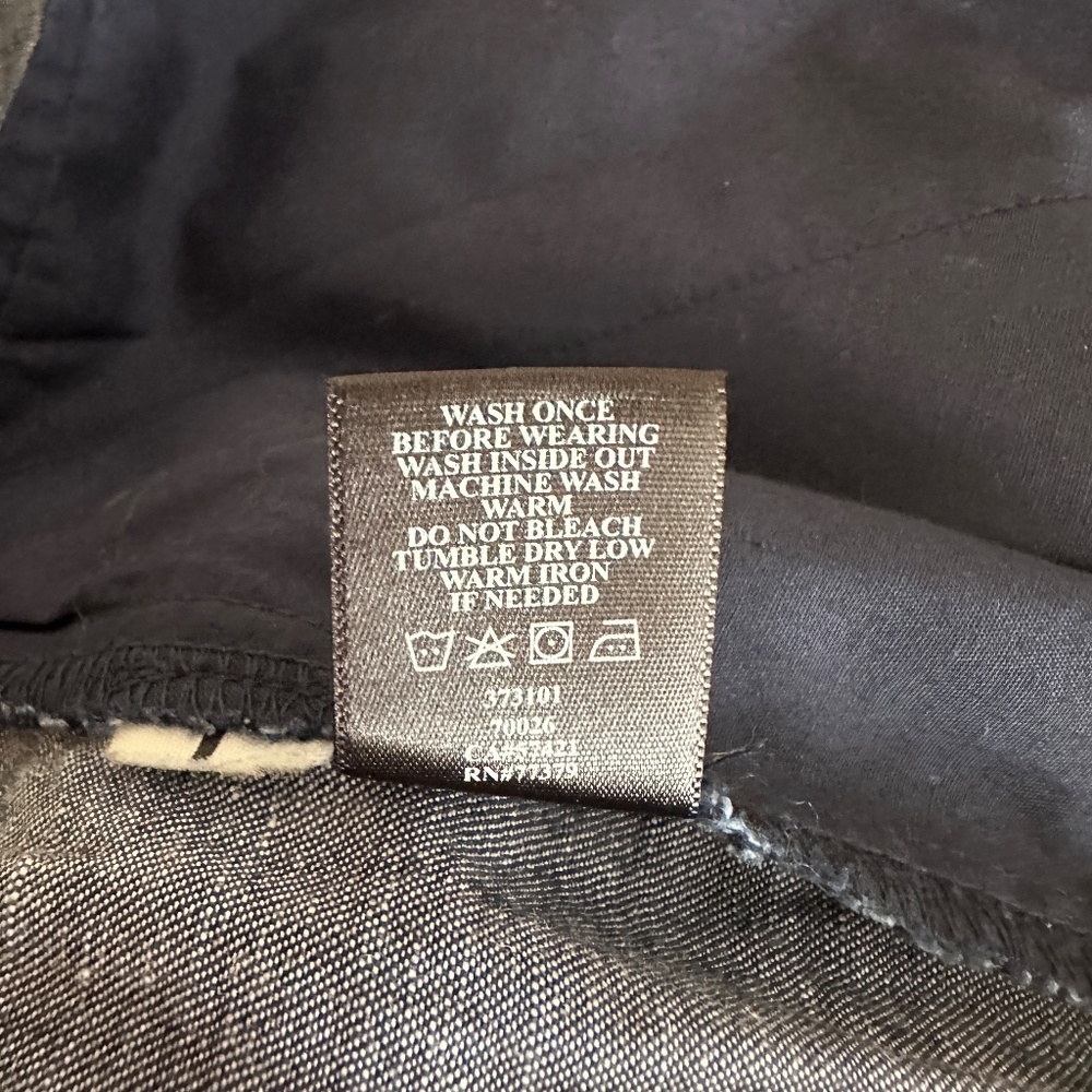 Ann Taylor Petite Chambray Drawstring Skirt - Picture 5 of 8